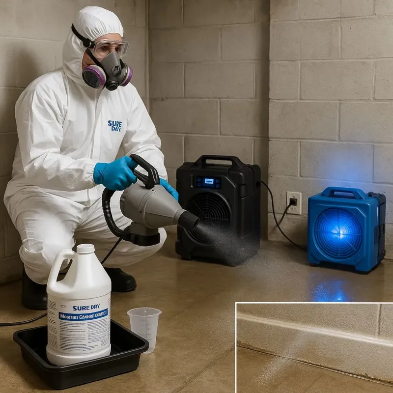 Sanitization and Odor Removal process in Wilton, NH