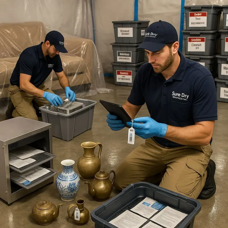 Content Protection and Restoration process in Wilton, NH