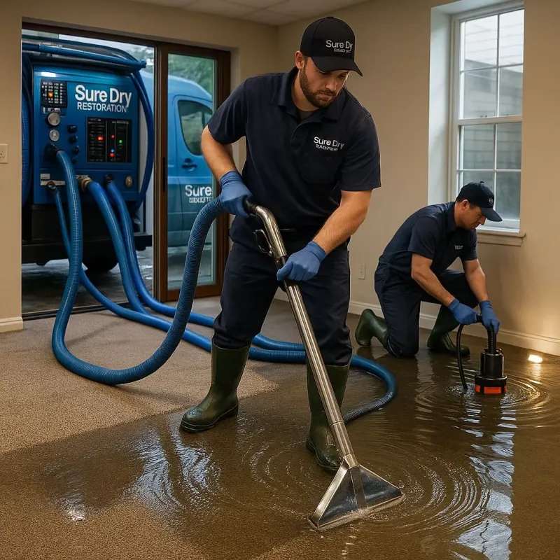 Water Extraction and Removal process in Wilton, NH